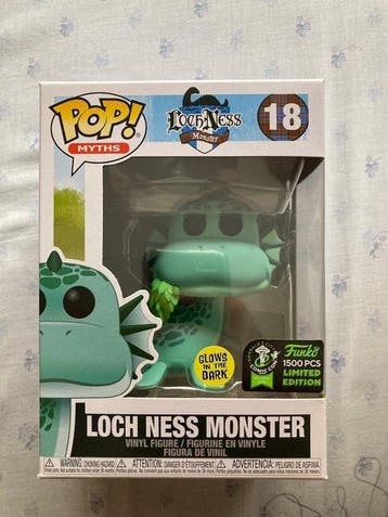 Funko - Funko Pop Myths: Loch Ness Monster 1#8 Glows in the