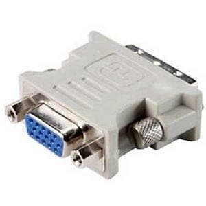 DVI-I Koppelstuk DVI male - VGA female, Ophalen of Verzenden, Nieuw