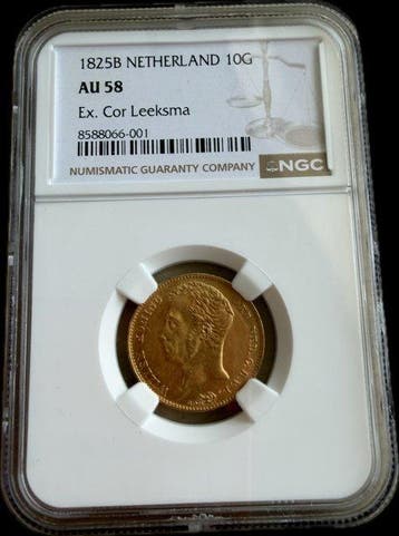 Nederland. Willem I. 10 Gulden 1825 Brussels, Postzegels en Munten, Munten | Nederland