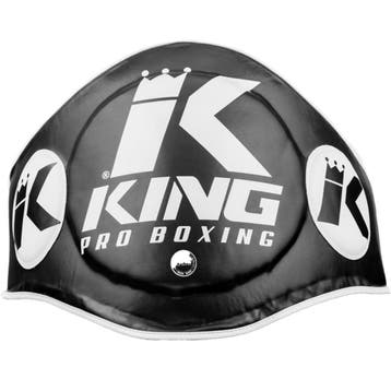 King Pro Boxing Belly Pad Bescherming KPB/BP Zwart Wit, Ophalen of Verzenden, Nieuw
