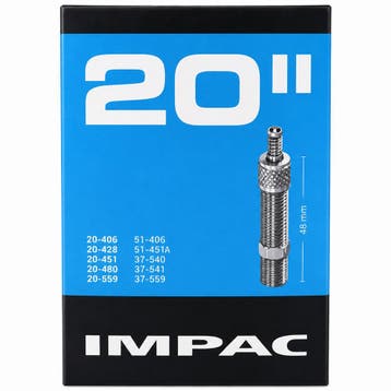 Impac Binnenband 20 inch - Dunlop ventiel - 40 mm - ETRTO..., Ophalen of Verzenden, Nieuw, Band