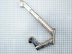 Hoed- en Jashaak 115 mm Hoekig Model nikkel mat, Huis en Inrichting, Woonaccessoires | Kapstokken, Verzenden, Nieuw