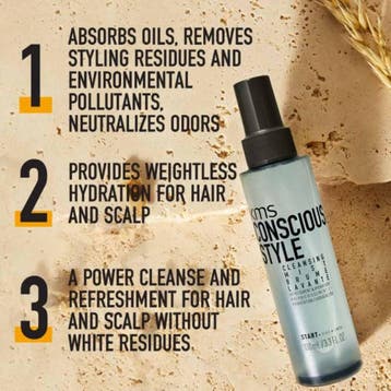 KMS Hair Conscious Style Cleansing Mist - 100ml, Ophalen of Verzenden, Nieuw, Shampoo of Conditioner
