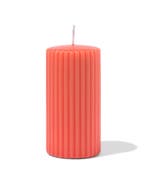 HEMA Stompkaars 7x13cm ribbel oranje, Verzenden, Nieuw