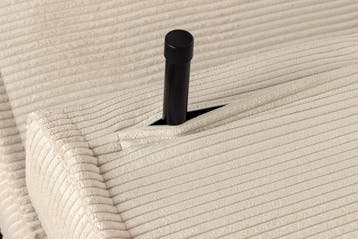 Slaapstoel SMART MULTIFUNCTION 140cm snoer beige - 47145, Ophalen of Verzenden, Nieuw