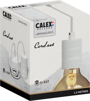 Calex Retro Pendel - Industrieel Hanglamp - E27 Fitting -, Ophalen of Verzenden, Zo goed als nieuw