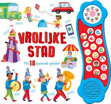 Vrolijke Stad - Geluidboek |  | Nieuw, Ophalen of Verzenden, Nieuw