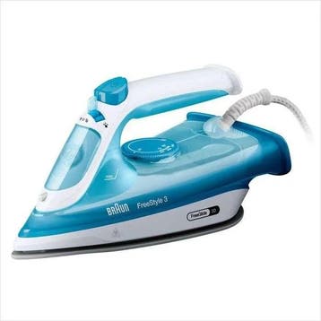 BRAUN FI3144 BL FreeStyle 3 stoomstrijkijzer - Vermogen 2..., Verzenden, Nieuw