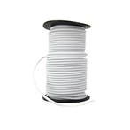100 meter Elastisch Touw - 6 mm - WIT - elastiek op rol, Ophalen of Verzenden, Nieuw