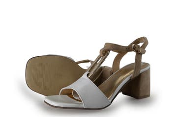 Marco Tozzi Sandalen in maat 39 Wit, Verzenden, Wit, Marco Tozzi, Sandalen of Muiltjes