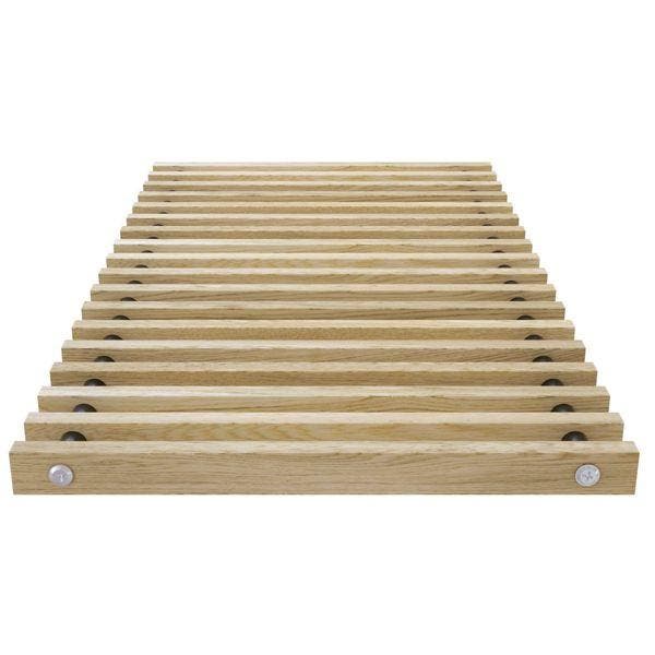 Eiken gelakt rolrooster  - 2000x340  Betherma, Doe-het-zelf en Verbouw, Verwarming en Radiatoren, Verzenden