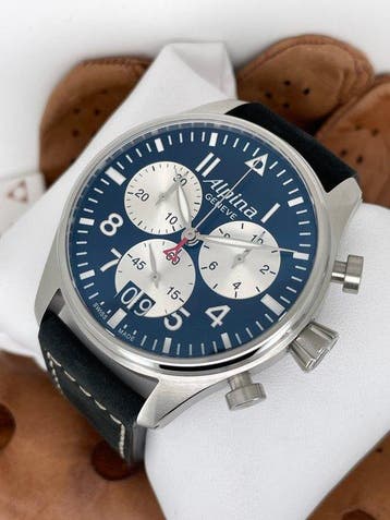 Alpina - Startimer Pilot Chronograph - AL-372NS4S6 - Heren -, Sieraden, Tassen en Uiterlijk, Nieuw