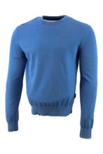 Napapijri Trui in maat M Blauw, Kleding | Heren, Truien en Vesten, Verzenden, Zo goed als nieuw, Blauw, Napapijri