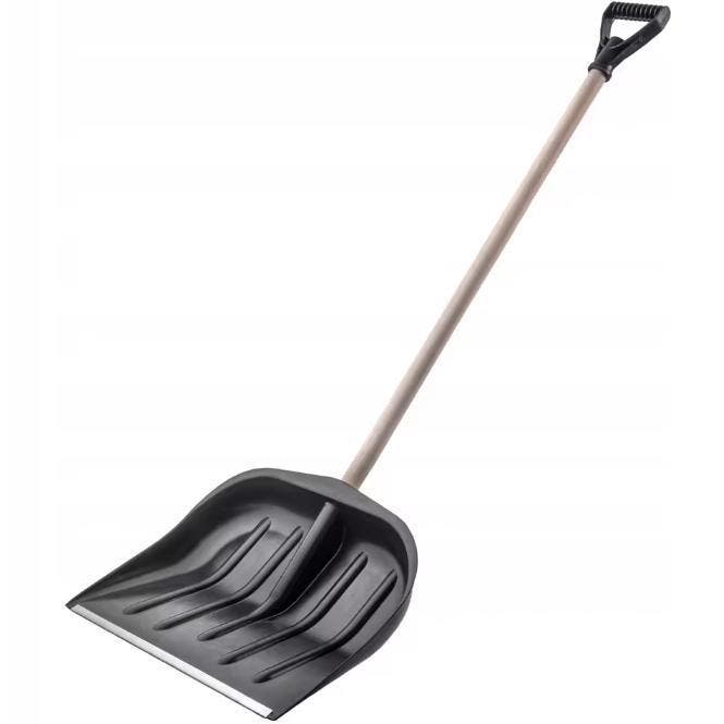 Multifunctionele Sneeuwschep met Houten Steel Stevig, Caravans en Kamperen, Kampeergereedschap, Nieuw, Verzenden