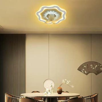 Bladloze Plafondventilator met LED – Modern en Stil, Verzenden, Nieuw