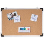 Kurk prikbord - aluminium lijst - 120 x 90 cm, Huis en Inrichting, Woonaccessoires | Memoborden, Ophalen of Verzenden, Nieuw