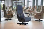 Relaxfauteuil/Relaxstoel leer Gealux Dahlia 2 motoren + accu, Huis en Inrichting, Fauteuils, Ophalen of Verzenden, Nieuw, Leer