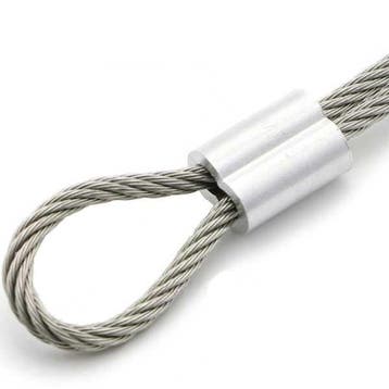 Klemhuls - voor 2mm draad - Per 5 stuks, Doe-het-zelf en Verbouw, Ophalen of Verzenden, Nieuw, Minder dan 50 mm, Spijkers