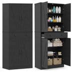 LIVSK Keukenkast met Kantelbeveiligingen - Eigentijdse Lande, Verzenden, Nieuw