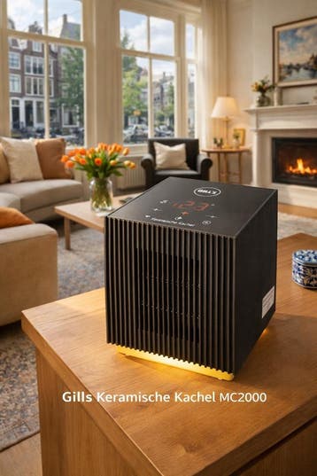 Gills Keramische Kachel MC2000 – Krachtige ,Compacte Elektr, Overige soorten, Elektrisch, Nieuw, Ophalen of Verzenden