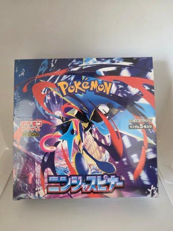 Pokémon - 1 Booster box - M4 Ninja Spinner Japanese, Hobby en Vrije tijd, Verzamelkaartspellen | Pokémon, Nieuw
