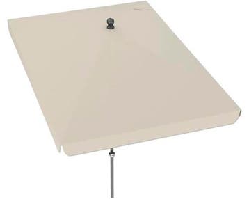 SOLUNA Cannes Middenstokparasol - 140 x 210 cm - Beige, Verzenden, Nieuw