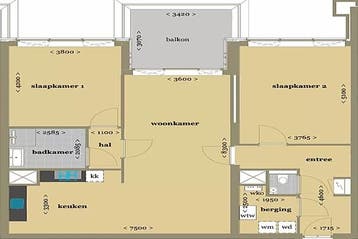 Appartement Meester Cornelisstraat in Haarlem, Via bemiddelaar, Noord-Holland, Appartement, Haarlem