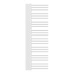 Handdoekradiator Kviteseid 50 mm wit 146x45x6,6 cm [neu.haus, Doe-het-zelf en Verbouw, Verwarming en Radiatoren, Verzenden, Nieuw