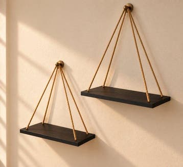 Wanddecoratie (2) - Rustic Floating Wall Shelves - Verenigd