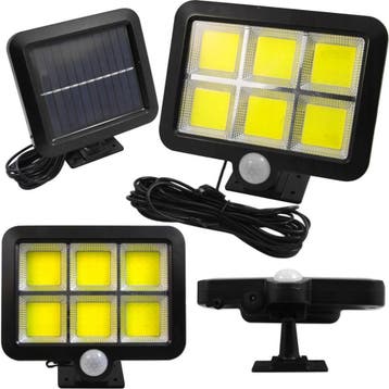 4W LED schijnwerper - Met zonnepaneel - 250 Lumen - Met PIR, Ophalen of Verzenden, Nieuw