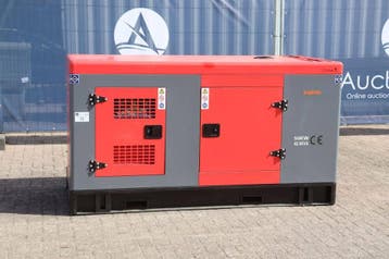 Veiling: Generator Starvox KC-50GF Diesel 62.5kVA Nieuw, Ophalen