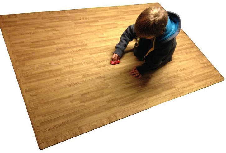 Zachte vloertegels Eikenhouten look (50 x 50 x 1,2 cm), Doe-het-zelf en Verbouw, Tegels, 40 tot 60 cm, 40 tot 60 cm, Nieuw, Overige materialen