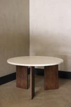 Marmeren salontafel rond Crema Marfil | DIVERSE MATEN, 50 tot 100 cm, Rond, Nieuw, Overige materialen