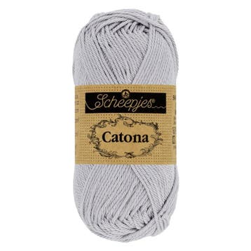 Scheepjes Catona 25g - 074 Mercury - Haakgaren / Breigaren, Ophalen of Verzenden, Nieuw, Breien of Haken, Wol of Garen