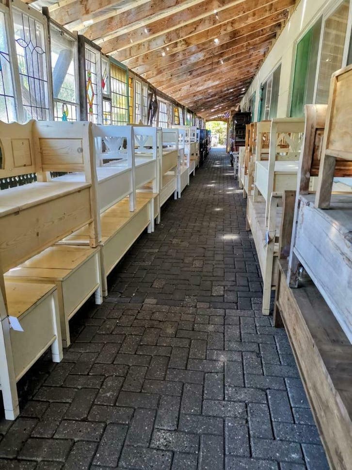 Klepbanken grootste assortiment vele kleuren en maten, Huis en Inrichting, Banken | Bankstellen, Hout, Ophalen