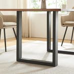 Stalen onderstel Makers set van 2 tafelpoot 72x60 cm zwart [, Verzenden, Nieuw