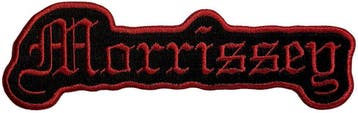 Morrissey  - Old English Logo - patch officiële merchandise, Ophalen of Verzenden, Nieuw, Kleding