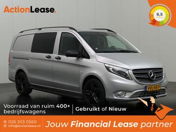 Mercedes Vito Dubbel cabine L2 H1 2023 Diesel Automaat, Auto's, Mercedes-Benz, Automaat, Zwart, Diesel, Nieuw