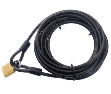 Staalkabels 7.5 meter met hangslot, Verzenden, Nieuw