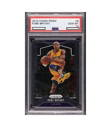 2019 Panini Prizm Kobe Bryant #8 Graded card - PSA 10, Nieuw
