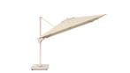 Challenger T2 premium parasol 300x300 cm sandstone champagne, Tuin en Terras, Parasols, Ophalen of Verzenden, Nieuw