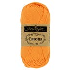 Scheepjes Catona - 10g - 411 Sweet Orange, Ophalen of Verzenden, Nieuw, Breien of Haken, Wol of Garen