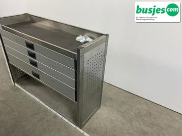 Aluca bedrijfswageninrichting 1225x420x950mm (3229), Ophalen of Verzenden