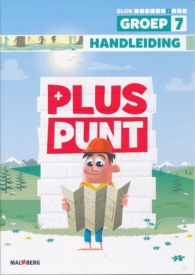 Pluspunt versie 4 Handleiding blok 7 groep 7, Boeken, Schoolboeken, Nieuw, Verzenden