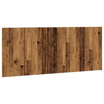 Bed Hoofdbord 200x80cm | Tweedekansje | OP=OP, Bruin, Tweepersoons, Ophalen of Verzenden, Overige maten