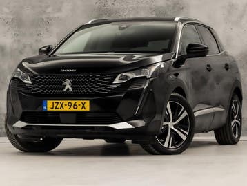 Zakelijke Lease |  Peugeot 3008 1.6 HYbrid4 300 GT, Automaat, Gebruikt, Zwart, SUV of Terreinwagen