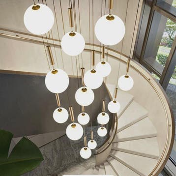 Moderne LED Plafond Hanglamp - Stijlvolle Verlichting voor W, Huis en Inrichting, Verzenden, Nieuw