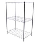 Metalen Opbergrek 3 Lagen – Vrijstaand Rek 56×35×80 cm, Huis en Inrichting, Kasten | Boekenkasten, Verzenden, Nieuw