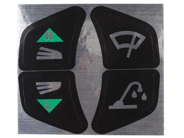 Stickerset, ruitenwisser en richtingaanwijzer. Porsche 911, Verzenden, Nieuw