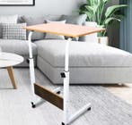 Mobiel Verstelbaar Laptopbureau met Wielen – Multifunctionee, Verzenden, Nieuw